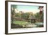 Congress Spring Park, Saratoga, New York-null-Framed Art Print