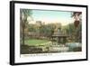 Congress Spring Park, Saratoga, New York-null-Framed Art Print