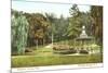 Congress Springs Park, Saratoga Springs, New York-null-Mounted Premium Giclee Print