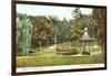 Congress Springs Park, Saratoga Springs, New York-null-Framed Art Print