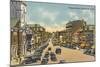 Congress Street, Portsmouth, New Hampshire-null-Mounted Art Print