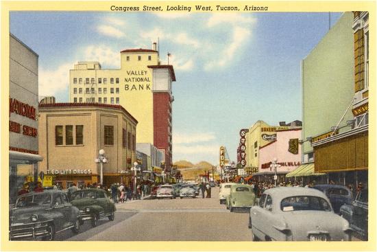 'Congress Street, Tucson, Arizona' Prints | AllPosters.com