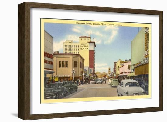 Congress Street, Tucson, Arizona-null-Framed Art Print