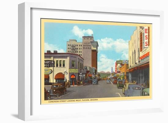 Congress Street, Tucson, Arizona-null-Framed Art Print