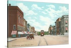 Congress Street, Ypsilanti, Michigan-null-Stretched Canvas