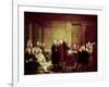 Congress Voting Independence-Robert Edge Pine-Framed Giclee Print