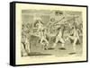 Congressional Pugilists: Griswold and Lyon, at Congress Hall, Philadelphia, Pa, 1798-null-Framed Stretched Canvas