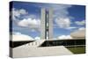 Congresso Nacional (Nat'l Congress) Designed by Oscar Niemeyer, Brasilia, UNESCO Site, Brazil-Yadid Levy-Stretched Canvas