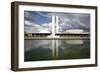 Congresso Nacional (Nat'l Congress) Designed by Oscar Niemeyer, Brasilia, UNESCO Site, Brazil-Yadid Levy-Framed Photographic Print