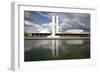 Congresso Nacional (Nat'l Congress) Designed by Oscar Niemeyer, Brasilia, UNESCO Site, Brazil-Yadid Levy-Framed Photographic Print