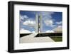 Congresso Nacional (Nat'l Congress) Designed by Oscar Niemeyer, Brasilia, UNESCO Site, Brazil-Yadid Levy-Framed Photographic Print