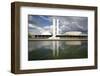 Congresso Nacional (Nat'l Congress) Designed by Oscar Niemeyer, Brasilia, UNESCO Site, Brazil-Yadid Levy-Framed Photographic Print