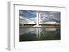 Congresso Nacional (Nat'l Congress) Designed by Oscar Niemeyer, Brasilia, UNESCO Site, Brazil-Yadid Levy-Framed Photographic Print