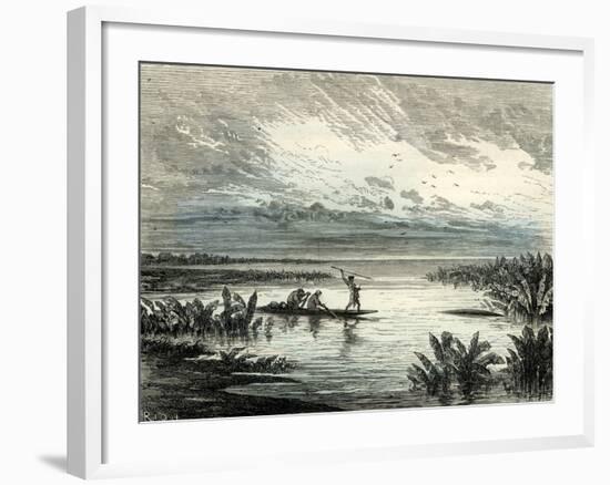 Conibis Indians 1869 Peru-null-Framed Giclee Print