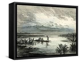 Conibis Indians 1869 Peru-null-Framed Stretched Canvas