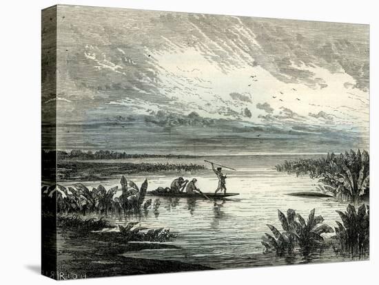 Conibis Indians 1869 Peru-null-Stretched Canvas