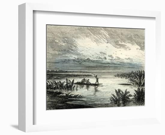 Conibis Indians 1869 Peru-null-Framed Premium Giclee Print