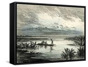 Conibis Indians 1869 Peru-null-Framed Stretched Canvas