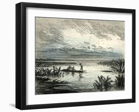 Conibis Indians 1869 Peru-null-Framed Giclee Print