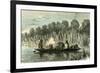 Conibo Family on a Trip 1869, Peru-null-Framed Giclee Print