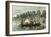 Conibo Family on a Trip 1869, Peru-null-Framed Giclee Print