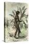 Conibo Girl Peru 1869-null-Stretched Canvas