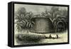 Conibos House, 1869, Peru-null-Framed Stretched Canvas