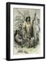 Conibos Indians 1869, Peru-null-Framed Giclee Print