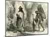 Conibos Man and Woman 1869, Peru-null-Mounted Giclee Print