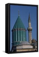 Conical Dome of Mausoleum of Jalal Ad-Din Muhammad Rumi also known as Mevlana or Rumi-null-Framed Stretched Canvas