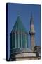 Conical Dome of Mausoleum of Jalal Ad-Din Muhammad Rumi also known as Mevlana or Rumi-null-Stretched Canvas