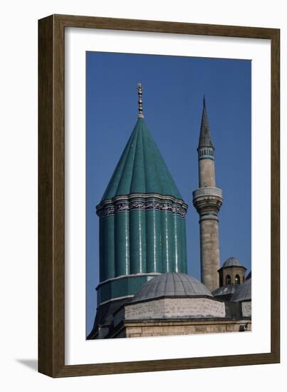 Conical Dome of Mausoleum of Jalal Ad-Din Muhammad Rumi also known as Mevlana or Rumi-null-Framed Giclee Print