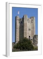 Conisbrough Castle, South Yorkshire, Yorkshire, England, United Kingdom, Europe-Rolf Richardson-Framed Photographic Print