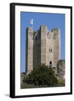 Conisbrough Castle, South Yorkshire, Yorkshire, England, United Kingdom, Europe-Rolf Richardson-Framed Photographic Print