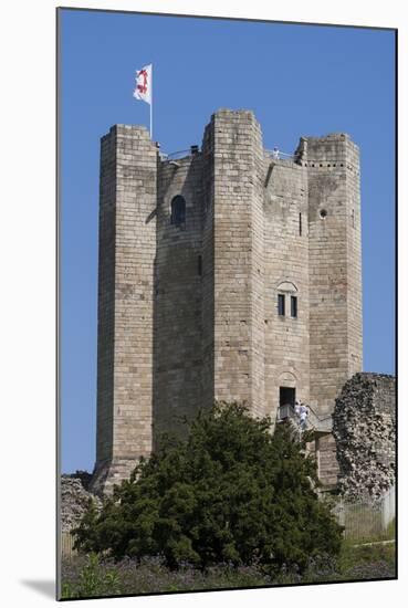 Conisbrough Castle, South Yorkshire, Yorkshire, England, United Kingdom, Europe-Rolf Richardson-Mounted Photographic Print