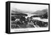 Coniston Lake, Lake District, Cumbria, 1902-null-Framed Stretched Canvas