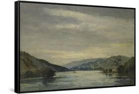 Coniston Water, 1838-David Charles Read-Framed Stretched Canvas