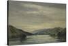 Coniston Water, 1838-David Charles Read-Stretched Canvas