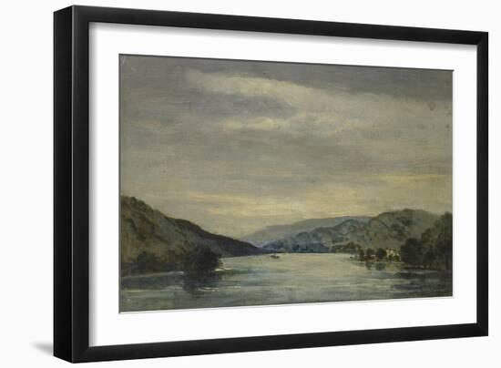 Coniston Water, 1838-David Charles Read-Framed Giclee Print