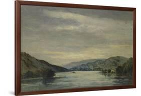 Coniston Water, 1838-David Charles Read-Framed Giclee Print