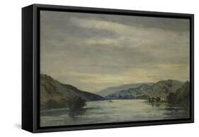 Coniston Water, 1838-David Charles Read-Framed Stretched Canvas