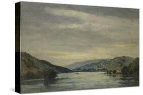 Coniston Water, 1838-David Charles Read-Stretched Canvas