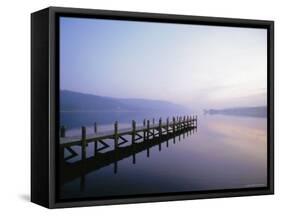 Coniston Water, Lake District National Park, Cumbria, England, UK, Europe-Nick Wood-Framed Stretched Canvas