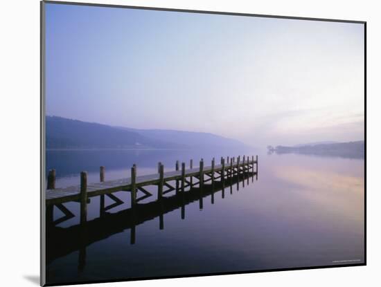 Coniston Water, Lake District National Park, Cumbria, England, UK, Europe-Nick Wood-Mounted Photographic Print