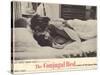 Conjugal Bed, 1964-null-Stretched Canvas