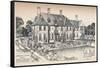Conkwell Grange, Wilts. E. Guy Dawber, Architect, C1907-Edward Guy Dawber-Framed Stretched Canvas