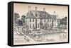 Conkwell Grange, Wilts. E. Guy Dawber, Architect, C1907-Edward Guy Dawber-Framed Stretched Canvas