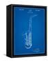 Conn a Melody Saxophone Patent-Cole Borders-Framed Stretched Canvas