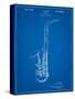 Conn a Melody Saxophone Patent-Cole Borders-Stretched Canvas