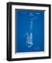 Conn a Melody Saxophone Patent-Cole Borders-Framed Art Print